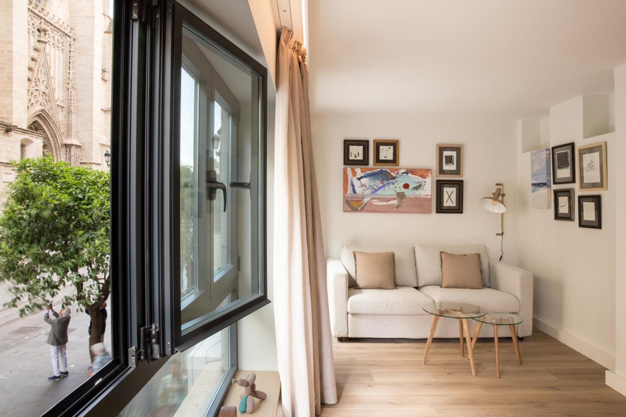 Puerta Catedral Suites Sevilla Rum bild